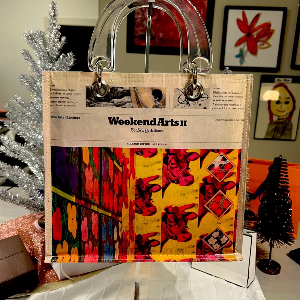 Couture Planet unique bag that you won’t see again. Art statement!